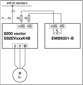 Тормозной резистор для преобразователей частоты Lenze
